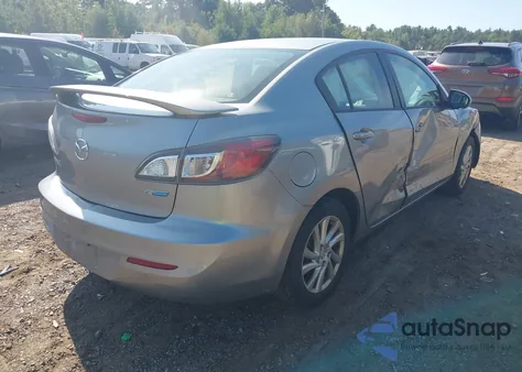 2012 Mazda 3 I Touring z USA, uszkodzony, nr VIN JM1BL1V84C1612494